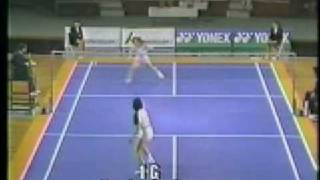 陣内貴美子 Vs 徳田敦子 1 バドミントン女子シングルス 19 バドミントン統合情報サイト バドライフ 陣内貴美子 Vs 徳田敦子 1 バドミントン女子シングルス 19 バドミントン統合情報サイト バドライフ