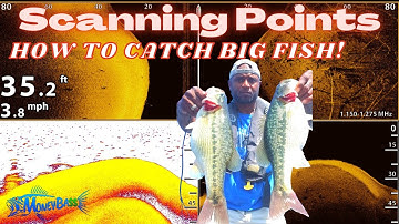 How to Scan Main Lake Points for BIG FISH! Sonar Tutorial.