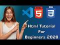 Learn HTML Full Course in 15 Minutes 🔥 | Beginner to Advanced HTML Tutorial 202 learn html