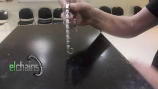 Rare Dk Bike Chain Bracelet On Wrist. Very Similar To Kmc Kool Knight Bike Chain.