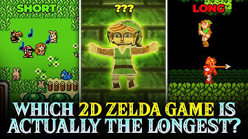 Which 2D Zelda Game Actually Takes the Longest to Beat?