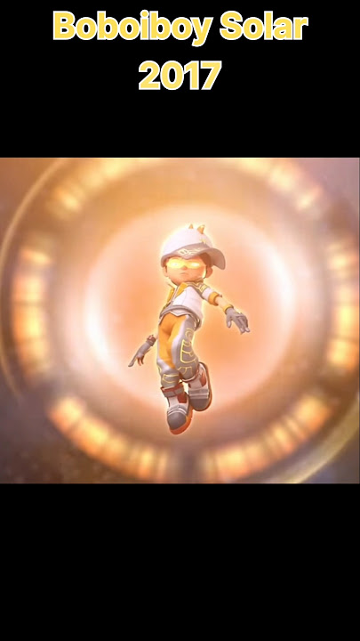 Evolution of boboiboy solar #shorts #boboiboy