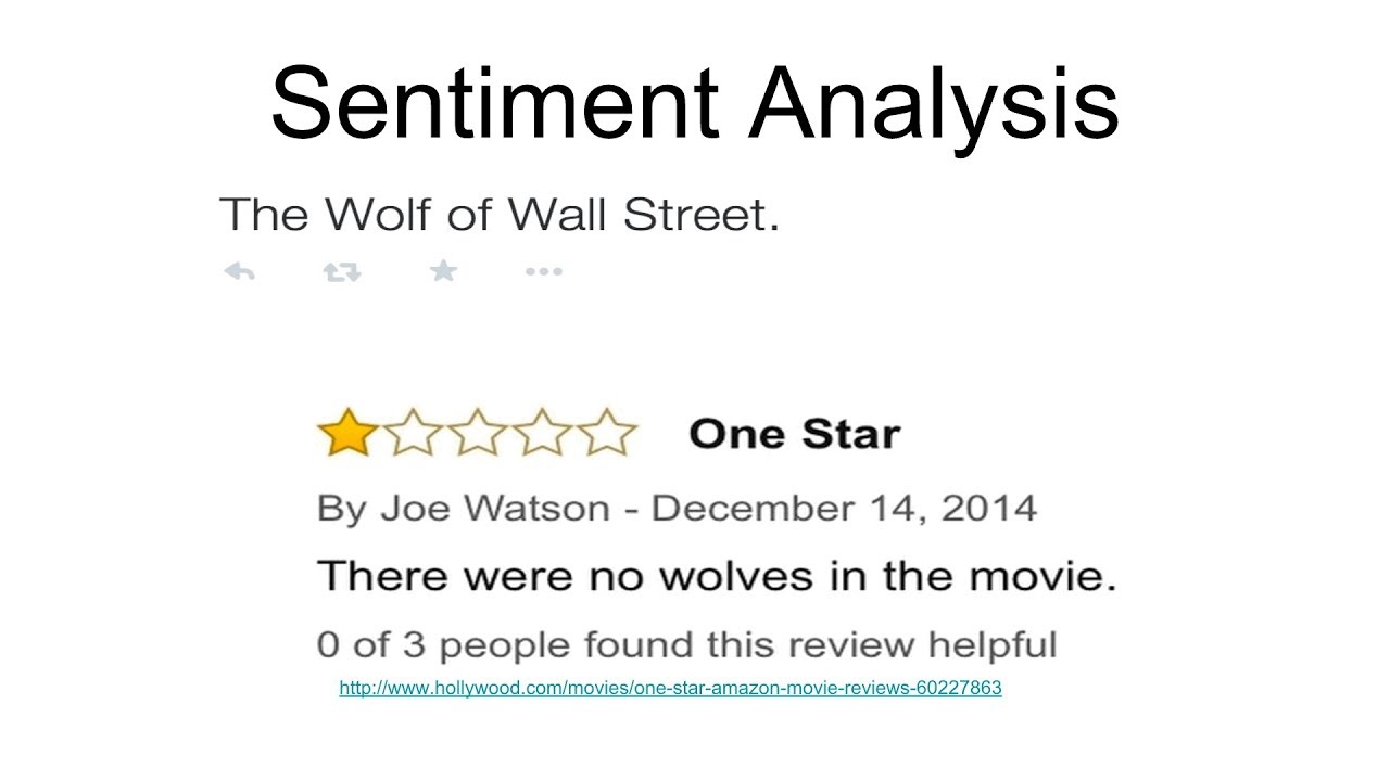 movie reviews sentiment analysis