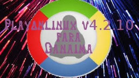 Como descargar e instalar playonlinux v4.2.10 para canaima