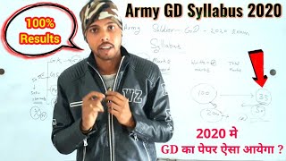 Army GD 2020 syllabus || बस यह पढ़ो 100% पास // Army gd passing marks