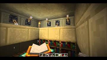 Minecraft Tutorial: Adjustable enchanting room