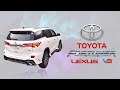 New Toyota Fortuner 2017-2021 Lexus Body Kit V3 4x4 Modification