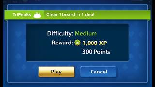 TriPeaks - July 31, 2026 - Microsoft Daily Challenge - Solitaire screenshot 5