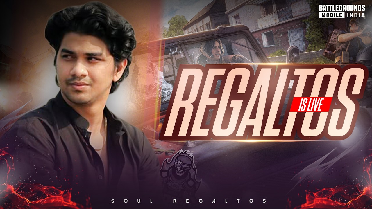 PUBG PC TIMEEE | BGMI DONE | REGALTOS IS LIVE
