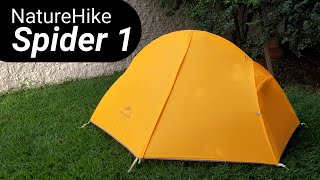 : NatureHike Spider 1, barraca de trekking (an'alise / review) vulgo Cycling