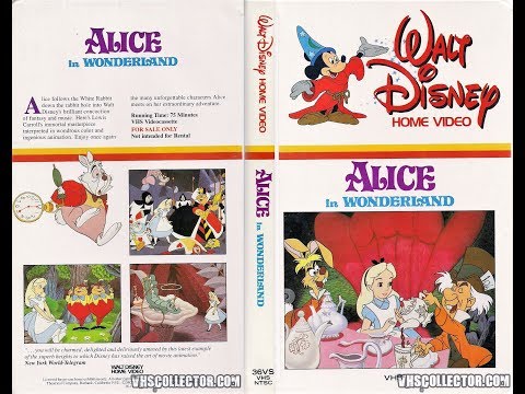Opening and Closing to Alice in Wonderland 1982 VHS
