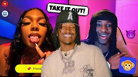 Using Duke Dennis’s RIZZ on Monkey App😈