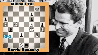 Boris Spassky vs Mikhail Tal: Epic Showdown in the Candidates Final (1965) || Sicilian defense.