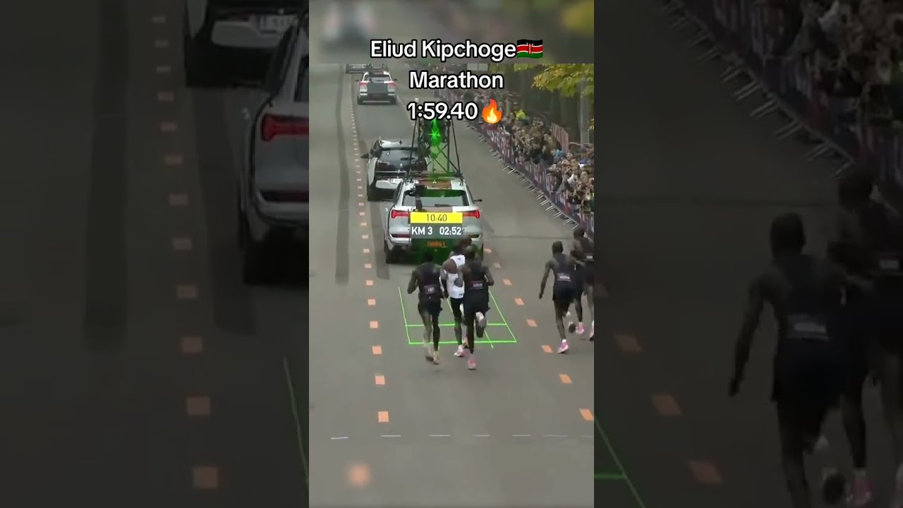 Eluid Kipchoge Marathon 1 59 40 Pace