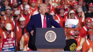President Donald J. Trump visits U. S. Steels Mon Valley Works Irvin Plant, May 30, 2025
President Donald J. Trump visits U. S. Steels Mon Valley Works Irvin Plant, May 30, 2025 President Donald J. Trump visits U. S. Steels Mon Valley Works Irvin Plant, May 30, 2025