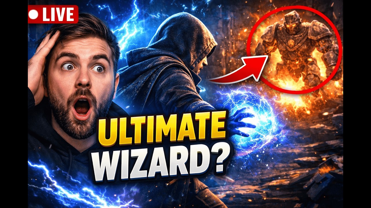 The Grind to Ultimate Wizard Begins! LIVE!🚀🧙‍♂️ #gameplaylive  #games  #gameplay