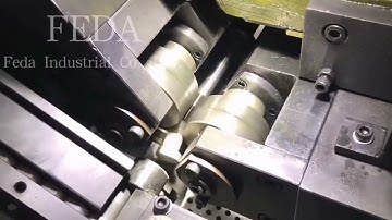 FD-30A Three-axis thread rolling machine, metal processing machine for fasteners, bolts and nuts.