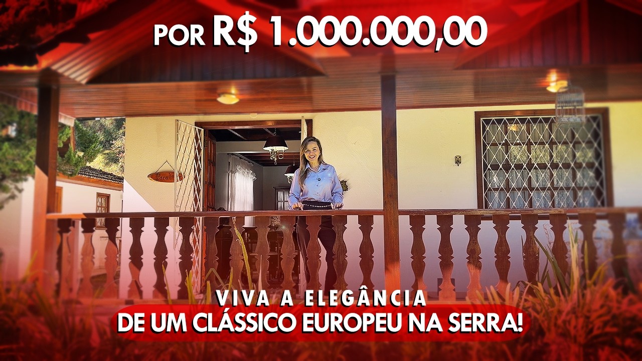 Vídeo do Imóvel: ✨ Em um dos condomínios mais seletivos e desejados de Campos do Jordão, ergue-se uma residência majestosa, onde elegância, conforto e natureza se encontram em perfeita harmonia.