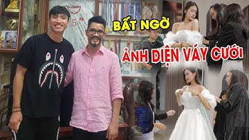 Doãn Hải My BẤT NGỜ tung hậu trường diện váy cưới sau khi Đoàn Văn Hậu ra mắt gia đình