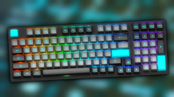 🔥Reviewing The Akko 3098B Black & Cyan + SOUND TEST!!!