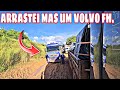 MAS UM VOLVO SENDO ARRASTANDO PELO IVECÃO JABUTI.