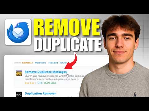 How to Remove Duplicate Emails in Mozilla Thunderbird (Tutorial 2026)
