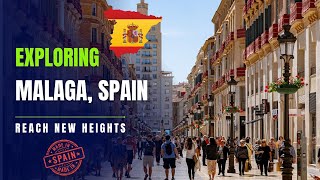 Malaga, Spain walking tour: Discovering the Heart of City in 4K HDR