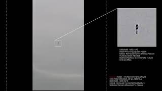 Analysis Of UFO Video: Reddit /r/UFOs/comments/dhry18  - Enhanced and Stabilized