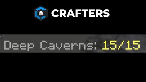 Reality Shards Location - Deep Caverns - CraftersMC Skyblock