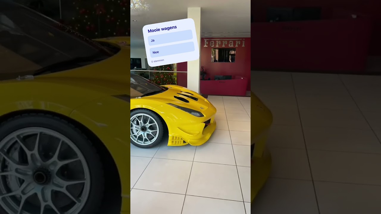 Even wat auto’s checken om de hoek op zondag 