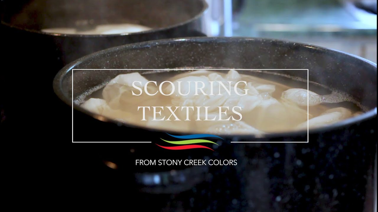 Scouring Textiles How To Video YouTube