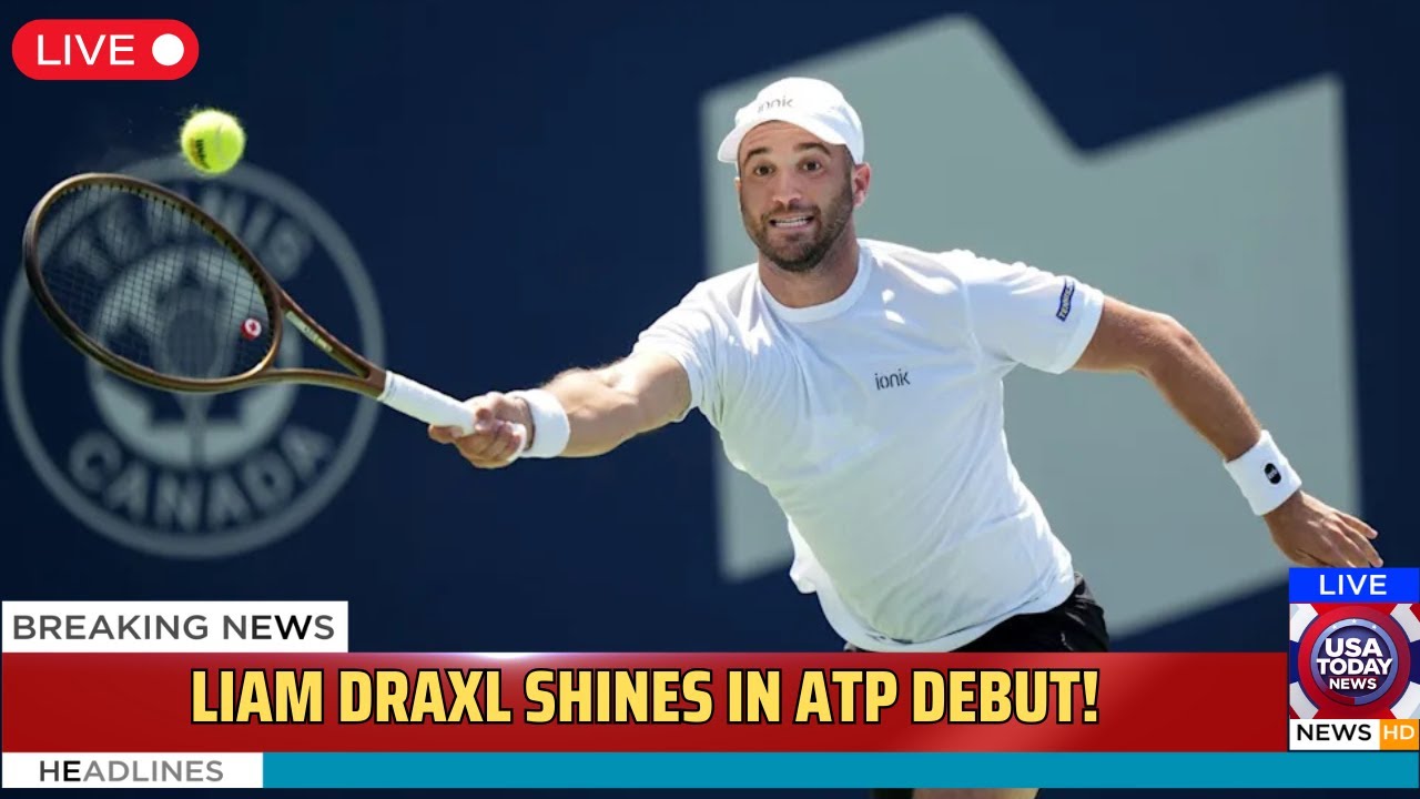 Liam Draxl’s Impressive ATP Tour Debut at National Bank Open | Canada vs Carreno Busta
