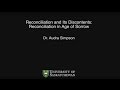 Reconciliation And Its Discontents Settler Governance In An Age Of Sorrow Reconciliation And Its Discontents Settler Governance In An Age Of Sorrow