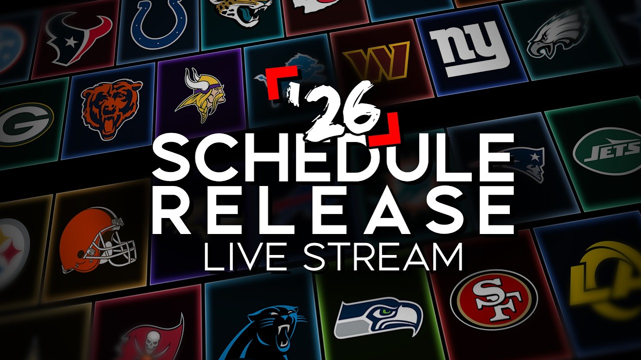 2026 NFL Schedule Release Live Reaction & Analysis 2026 NFL Schedule Release Live Reaction & Analysis