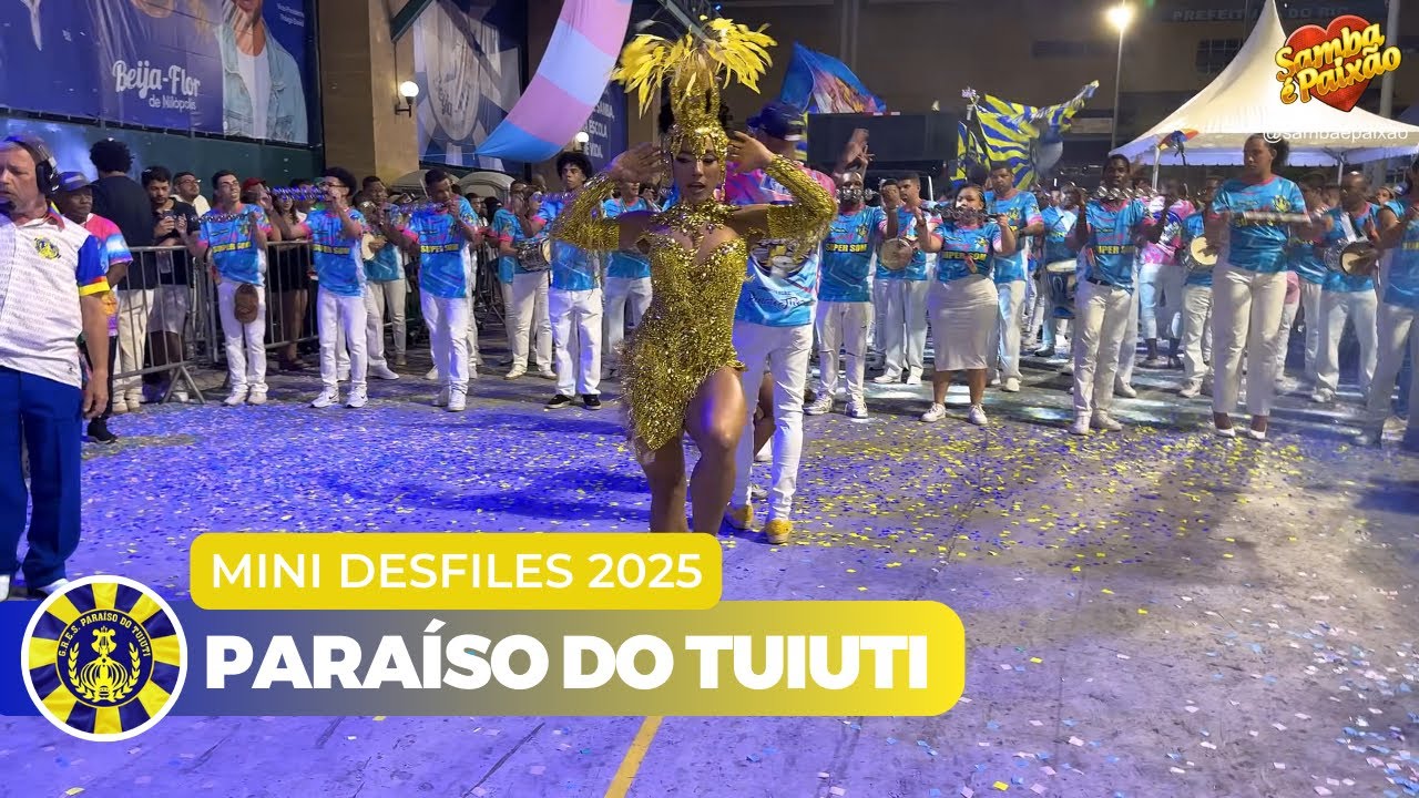 Tuiuti 2025 Ao Vivo | Minidesfiles Completo (4K)
