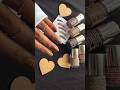 Shades of brown to fall in love with.   #ytshorts   #nails.  #makeup.  #debelle