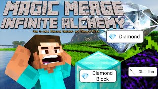How to make Diamond, Obsidian and Diamond Block in Magic Merge Infinite Alchemy screenshot 4