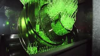 Impeller resin print timelapse