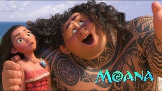 🌊 Moana - You're Welcome [Audio Version with Movie Scene + Lyrics on subtitles] HD