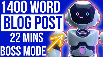 Write a Blog Post with Jasper AI