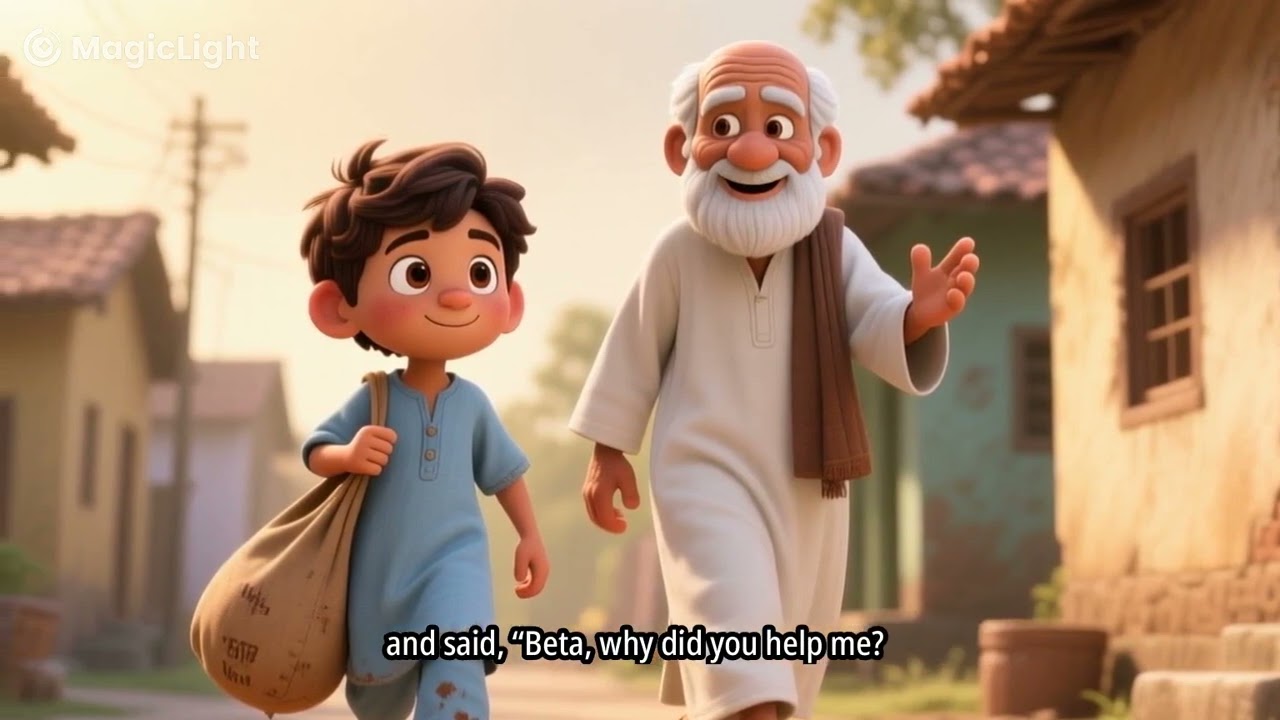 Kindness Rewarded/momotv/cartoon/Educational & Moral Cartoons