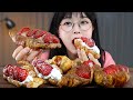 직접만든 달콤상콤 딸기크로와상 먹방🍓🥐 STRAWBERRY CROISSANTS MUKBANG | ASMR EATING SOUNDS