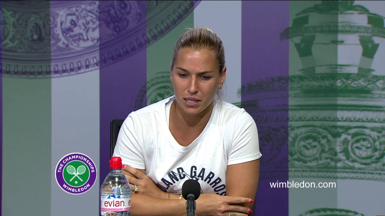 wimbledon femme Dominika Cibulkova quarter-final press conference