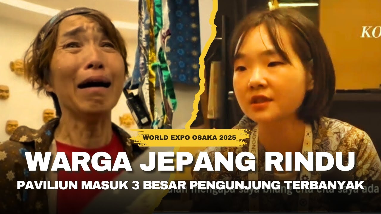MANTAP! PAVILIUN INDONESIA 3 BESAR PENGUNJUNG TERBANYAK DI WORLD EXPO JEPANG