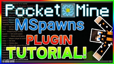 MSpawns Plugin Pocketmine! | PMMP Plugin Tutorial! | FREE DOWNLOAD! | /hub Plugin PocketMine!