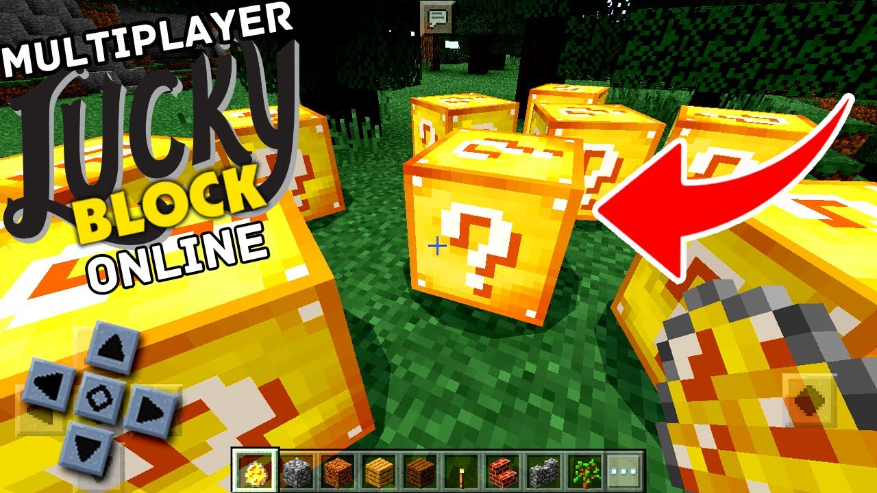 infantile systemic hyalinosis FINALMENTE SAIU !! LUCKY BLOCK MULTIPLAYER NO MINECRAFT POCKET EDITION !