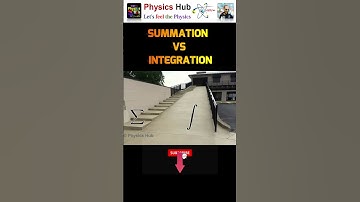 Summation vs Integration #shorts