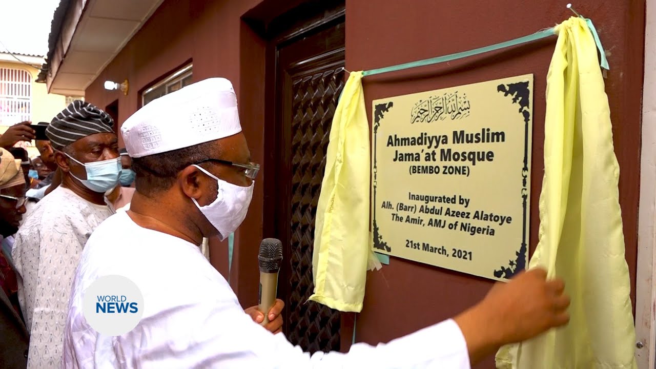 Inauguration Ceremony held for New Mosque in Nigeria