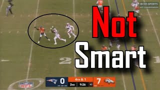 Sean Paytons 4Th And 1 Call Goes Very Wrong Denver Broncos Vs New England Patriots