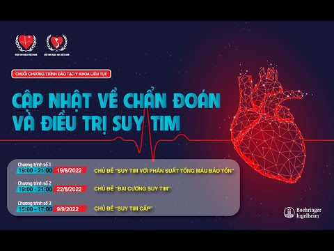 Video CẬP NHẬT VỀ CHẨN ĐOÁN VÀ ĐIỀU TRỊ SUY TIM: Module 1 -... - youtube